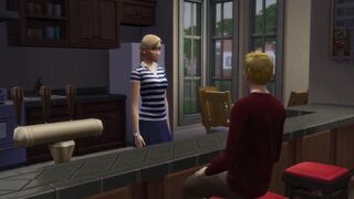 Summer Holiday gets fucked by Travis Scott in the sims 4