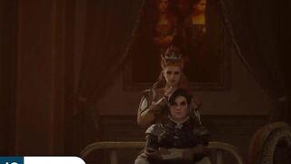 Futanari Anarietta and Syanna Hard Fuck with Huge Dick Until Cum