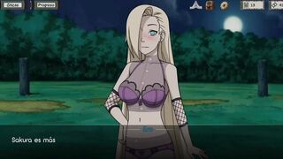 NARUTO KUNOICHI TRAINER - ENTRENAMIENTO CON INO