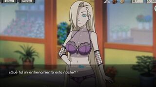 NARUTO KUNOICHI TRAINER - ENTRENAMIENTO CON INO