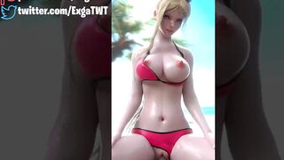 Cowgirl Creampie - Delicious and soft sex (3D HENTAI UNCENSORED) by Exga