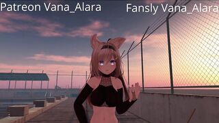 Girl makes you get her nice and warm after you pushed her into the pool