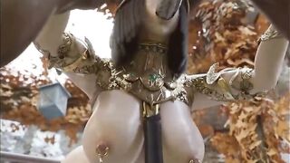 Hard Fucked with Huge Dick Until Cum