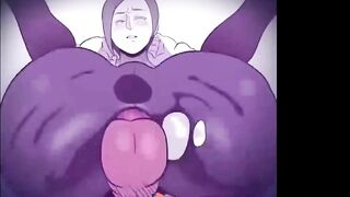 Animated Wiigirl get her ass rammed by BBC
