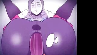 Animated Wiigirl get her ass rammed by BBC