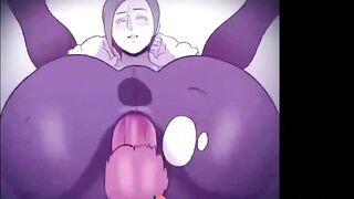 Animated Wiigirl get her ass rammed by BBC