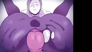 Animated Wiigirl get her ass rammed by BBC