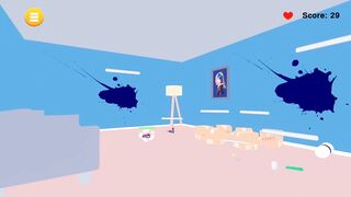 Dormitory Hentai Clicker [Final] [Diamond Cats Studio] Cleaning the beauty room part 4