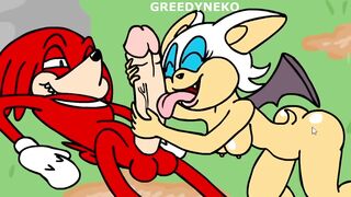 Knuckles x Rouge (Parody)