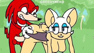 Knuckles x Rouge (Parody)