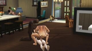 Sims 4 - My First Orgy