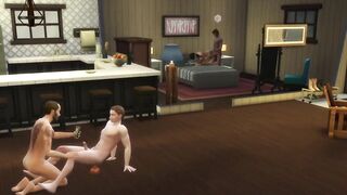 Sims 4 - My First Orgy
