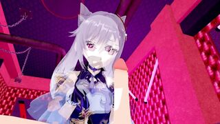 Keqing Genshin Impact 3D HENTAI Part3/9