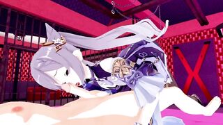 Keqing Genshin Impact 3D HENTAI Part3/9