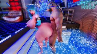Skyrim SE THICC Azure Sex