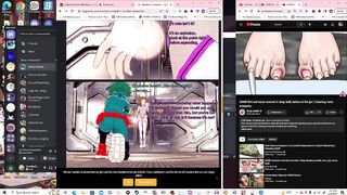 【Comic/Doujin Real Time Dub】 "Uraraka's Corruption~" Deku x Villain! Ochako 【feat. Sean】