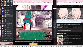 【Comic/Doujin Real Time Dub】 "Uraraka's Corruption~" Deku x Villain! Ochako 【feat. Sean】