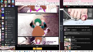 【Comic/Doujin Real Time Dub】 "Uraraka's Corruption~" Deku x Villain! Ochako 【feat. Sean】