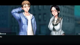 Taffy Tales My past friend showed her breasts and allowed me to kiss in the middle of the street