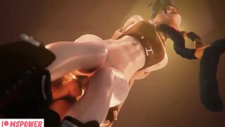Jinx Hard Anal Fuck Creampie