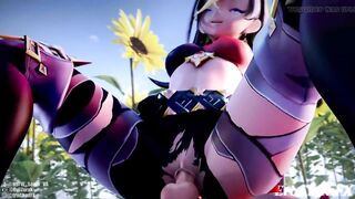 Dehya from Genshin Impact cowgirl