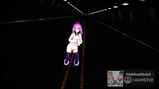 mmd r18 Helena Blavatsky Fate Grand Order sexy small tits cheating wife 3d hentai