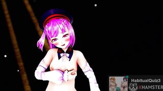 mmd r18 Helena Blavatsky Fate Grand Order sexy small tits cheating wife 3d hentai