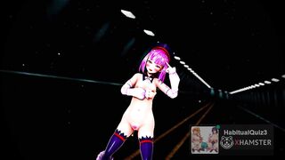 mmd r18 Helena Blavatsky Fate Grand Order sexy small tits cheating wife 3d hentai