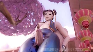 Fortnite CHUN LI having fun