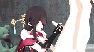 Beidou Genshin Impact 3D Hentai Part 1/9
