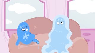 Frankie Forster fucks Bloo and LOVES IT! cartoon porn
