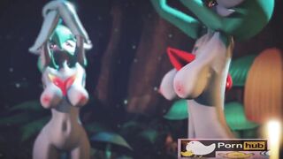 mmd r18 Dive To Blue Gardevoir sexy bitch want to suck goblin cheese dick 3d hentai