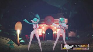 mmd r18 Dive To Blue Gardevoir sexy bitch want to suck goblin cheese dick 3d hentai