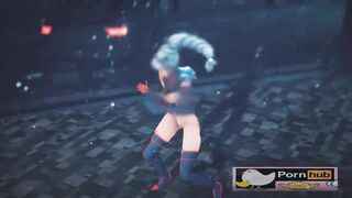 mmd r18 Gishinanki Weiss Schnee Senketsu outfit anal whore 3d hentai
