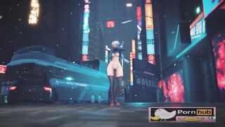 mmd r18 Gishinanki Weiss Schnee Senketsu outfit anal whore 3d hentai