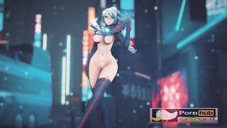 mmd r18 Gishinanki Weiss Schnee Senketsu outfit anal whore 3d hentai