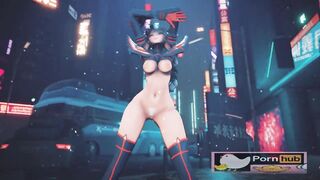 mmd r18 Gishinanki Weiss Schnee Senketsu outfit anal whore 3d hentai
