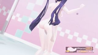 mmd r18 Party Troll Mona Swimsuit 3d hentai she was prank for sex