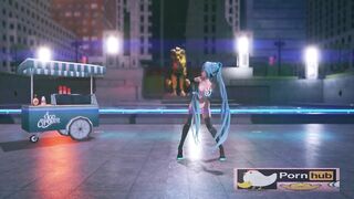 mmd r18 sexy bitch Tokyo summer season lewd cum swallow anal fuck 3d hentai