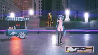 mmd r18 sexy bitch Tokyo summer season lewd cum swallow anal fuck 3d hentai