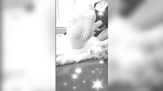 for foot fetishists. lace and big ass