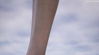 Giantess Walking on a Town ! [Animation]