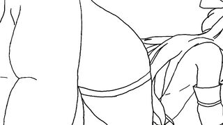 2D short porn video animated