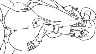 2D short porn video animated