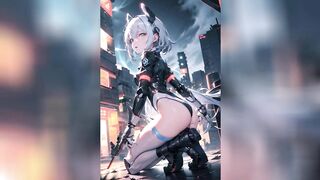 Cyborg City Hentai Compilation