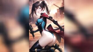 Cyborg City Hentai Compilation