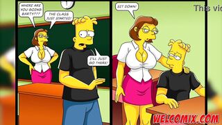 Margy is a hot maid! The hot cleaning lady - The Simptoons Hentai