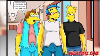 Margy is a hot maid! The hot cleaning lady - The Simptoons Hentai