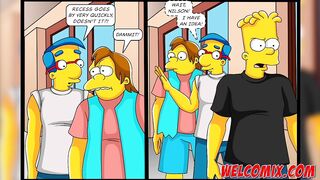 Margy is a hot maid! The hot cleaning lady - The Simptoons Hentai