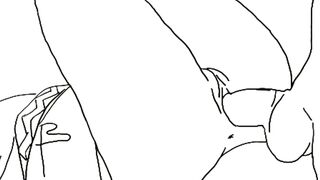 2D animation porn video